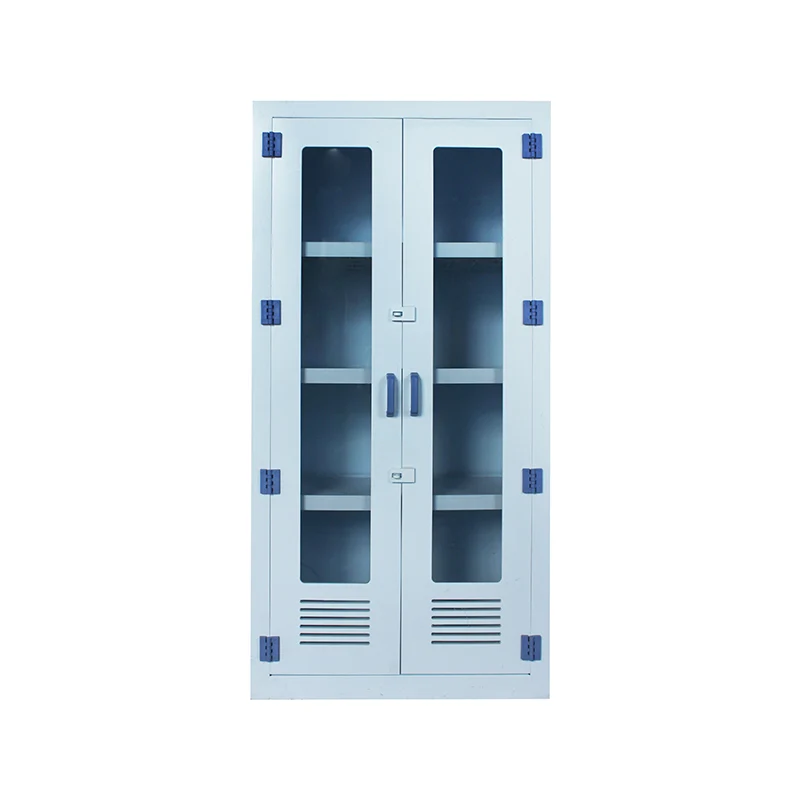 डबल-डोर संक्षारक रासायनिक सुरक्षा भंडारण कैबिनेट