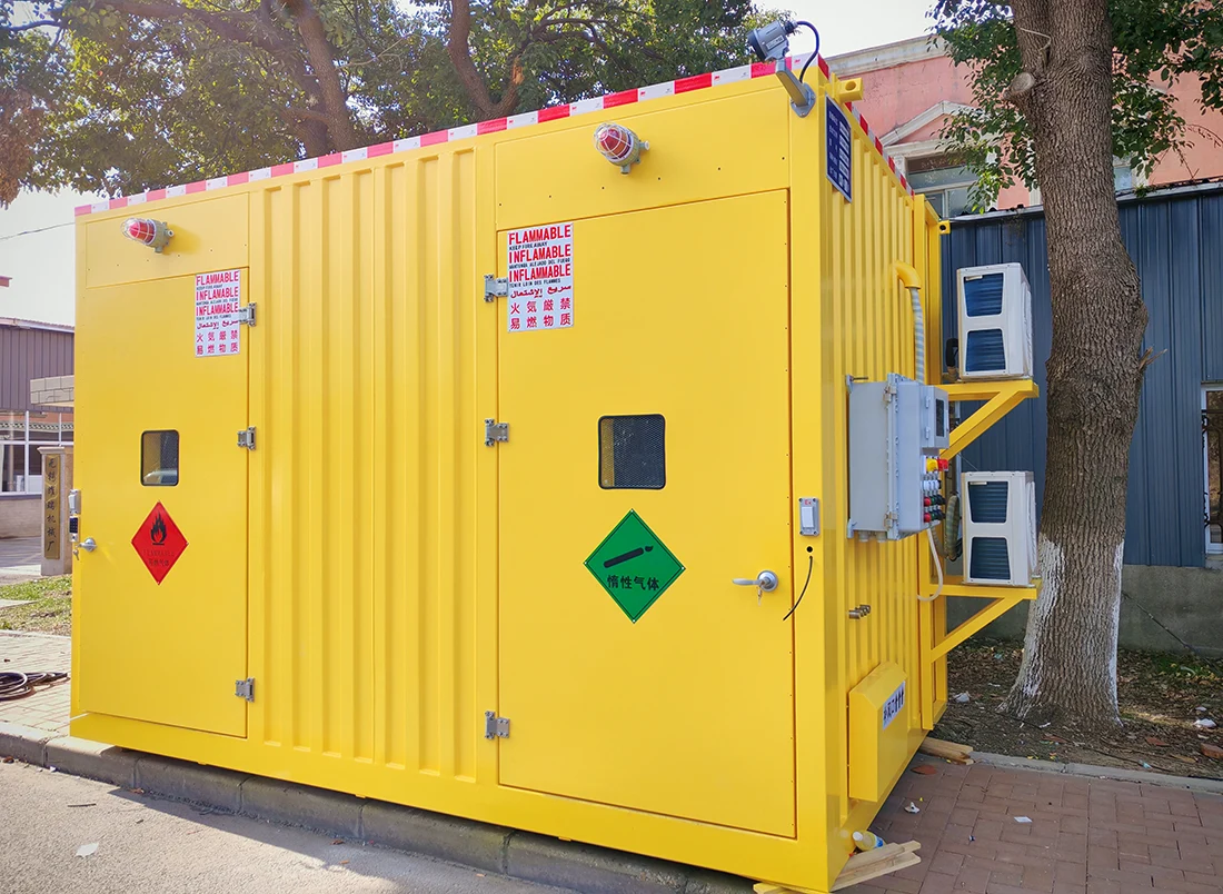 Walk-in Explosion-proof Gas Cylinder Storage Container Warehouse